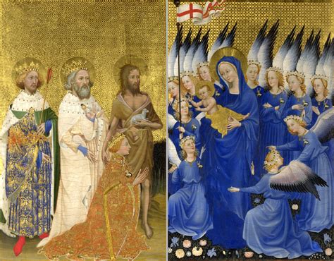 The Wilton Diptych! A Triumph of Early Renaissance Technique and Symbolic Portraiture