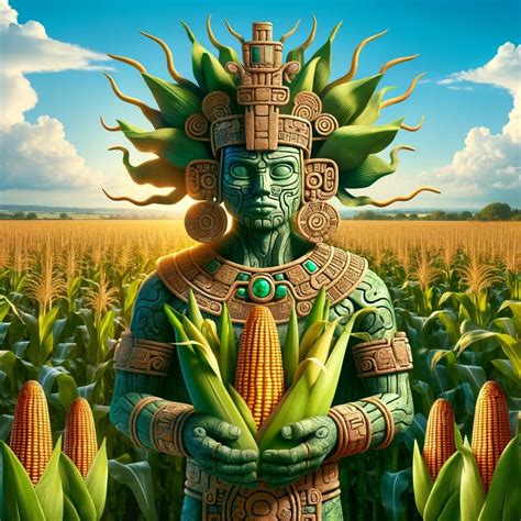 The Maize God, A Vibrant Celebration of Life and Fertility Painted Across Centuries!